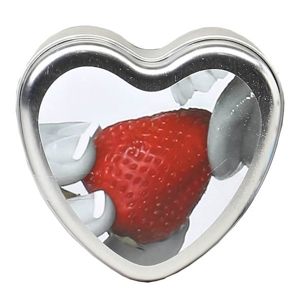 Edible Massage Candle - Strawberry Flavoured - 113 g - Silk and Sin