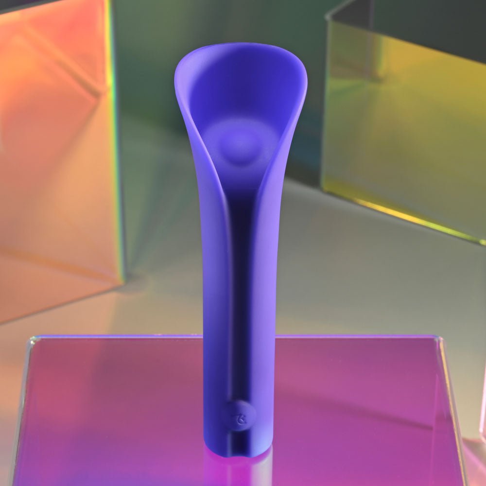 Evolved FULL COVERAGE - Purple 11.9 cm USB Rechargeable Bullet - Silk and Sin
