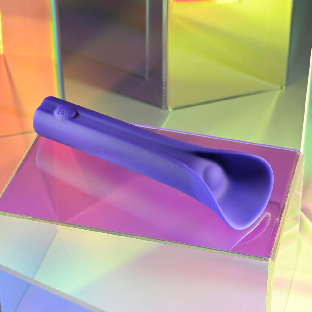 Evolved FULL COVERAGE - Purple 11.9 cm USB Rechargeable Bullet - Silk and Sin