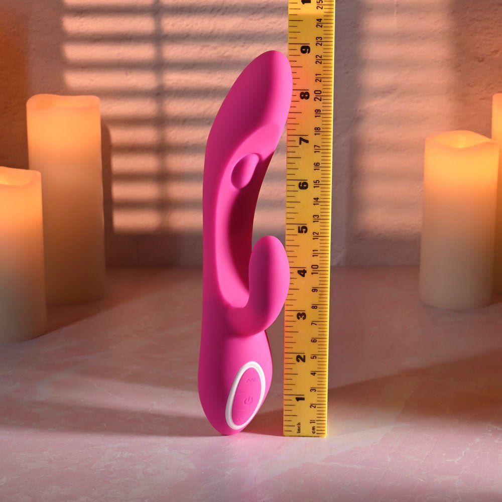 Evolved G-TAPPER - Pink USB Rechargeable Rabbit Vibrator - Silk and Sin