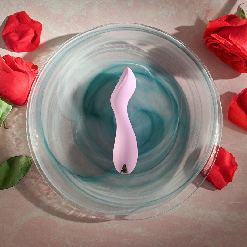 Evolved LILAC G - Lilac 11.5 cm USB Rechargeable Mini Vibrator - Silk and Sin