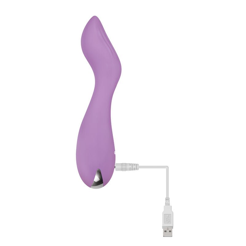 Evolved LILAC G - Lilac 11.5 cm USB Rechargeable Mini Vibrator - Silk and Sin