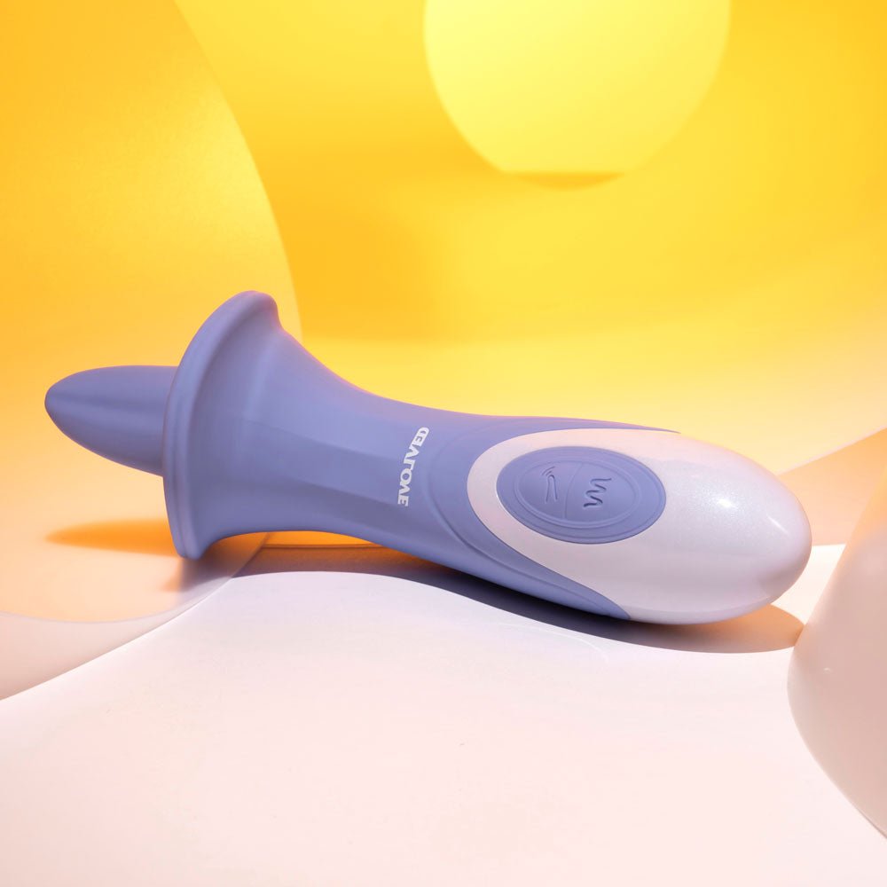 Evolved LIX & KISSES - Purple 18.7 cm USB Rechargeable Flicking Tongue Stimulator - Silk and Sin