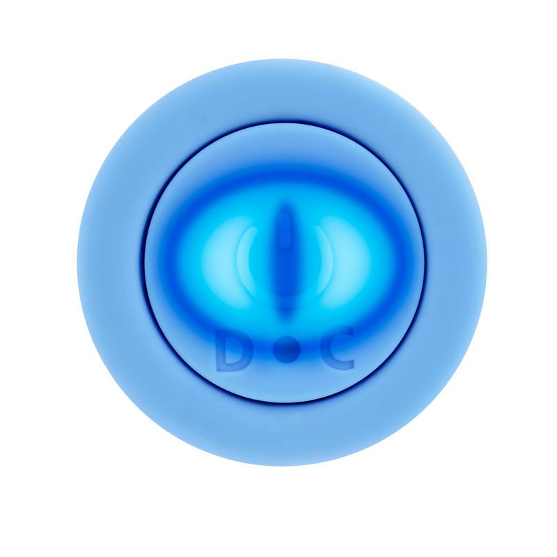 Evolved Out Of The Blue - Blue 10.5 cm USB Rechargeable Mini Massager Wand - Silk and Sin