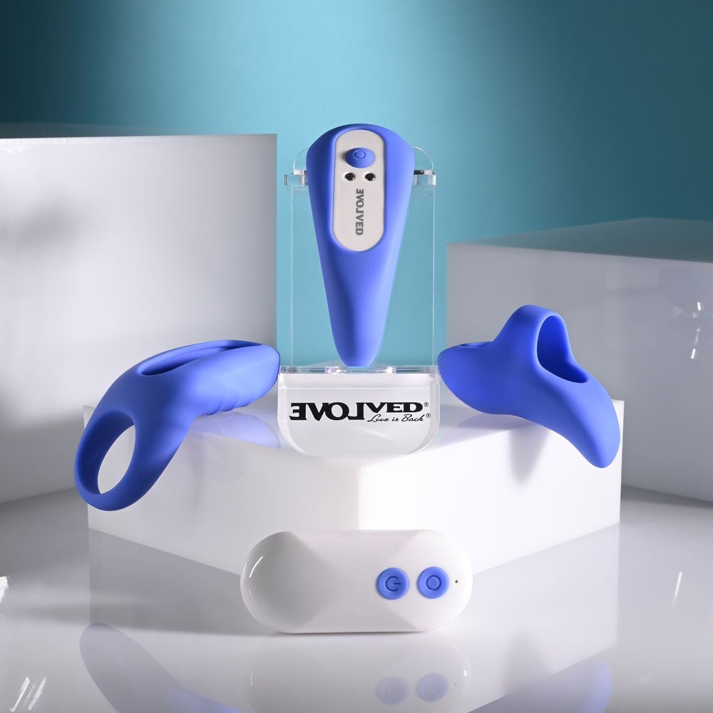 Evolved TAKE YOUR PICK - Rechargeable Bullet with 3 Interchargeable Sleeves - Silk and Sin