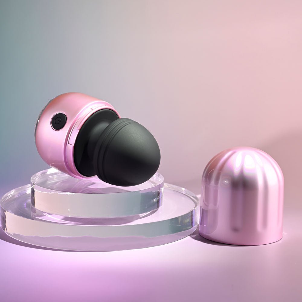 Evolved VACATION VIBES - VIBRATING - Pink/Black 8.5 cm USB Rechargeable Vibrating Stimulator - Silk and Sin