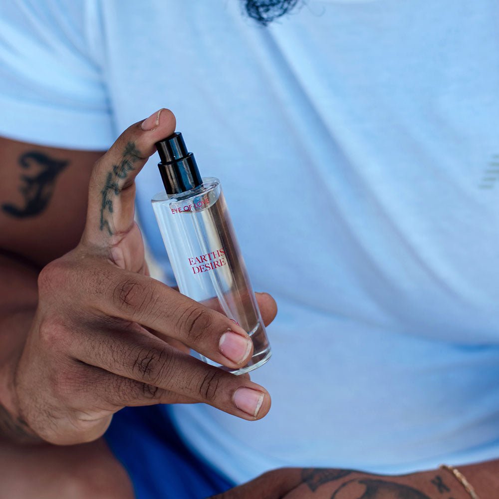Eye Of Love Love In Bloom Earths Desire Pheromone Cologne - 30ml - Cypress & Bergamot Scented Pheromone Cologne for Men to attract Women - 30 ml Spray - Silk and Sin