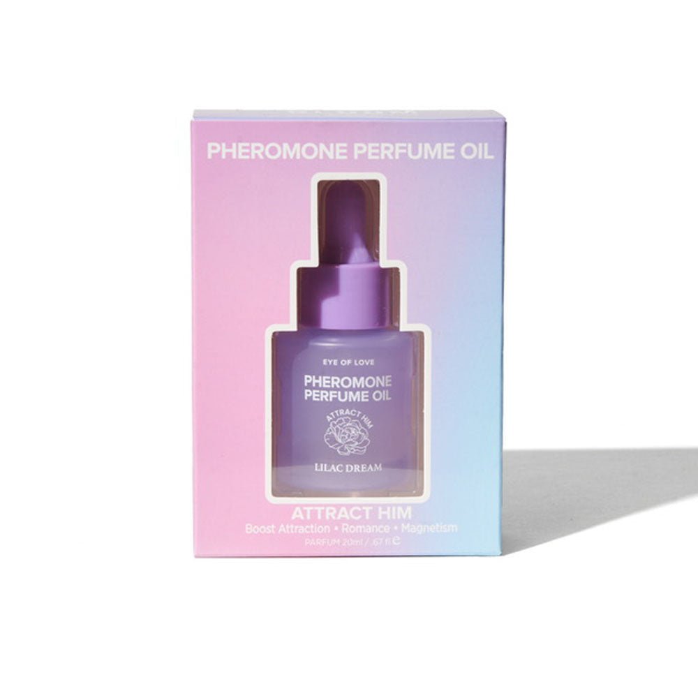 Eye Of Love Love In Bloom Lilac Dream Pheromone Perfume Oil - 20ml - Vanilla Scented Pheromone Perfume Oil for Women to attract Men - 20 ml Dropper - Silk and Sin