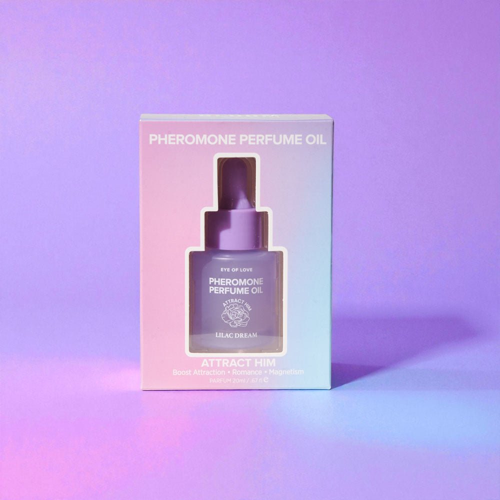 Eye Of Love Love In Bloom Lilac Dream Pheromone Perfume Oil - 20ml - Vanilla Scented Pheromone Perfume Oil for Women to attract Men - 20 ml Dropper - Silk and Sin