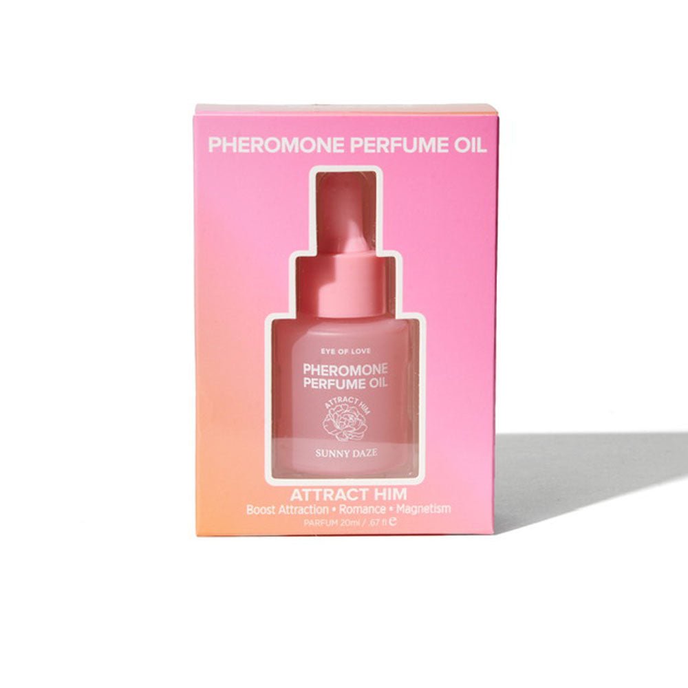 Eye Of Love Love In Bloom Sunny Daze Pheromone Perfume Oil - 20ml - Floral & Citrus Scented Pheromone Perfume Oil for Women to attract Men - 20 ml Dropper - Silk and Sin