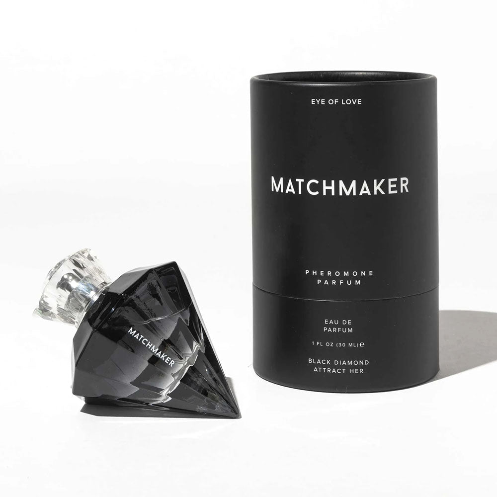 Eye of Love Matchmaker Black Diamond - 30 ml - Pheromone Cologne for Men to attract Women - 30 ml Spray - Silk and Sin