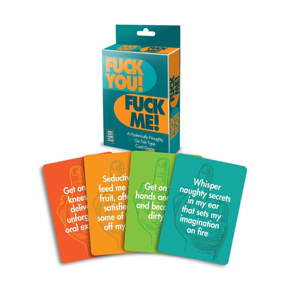 F*ck You, F*ck Me - Party Card Game - Silk and Sin