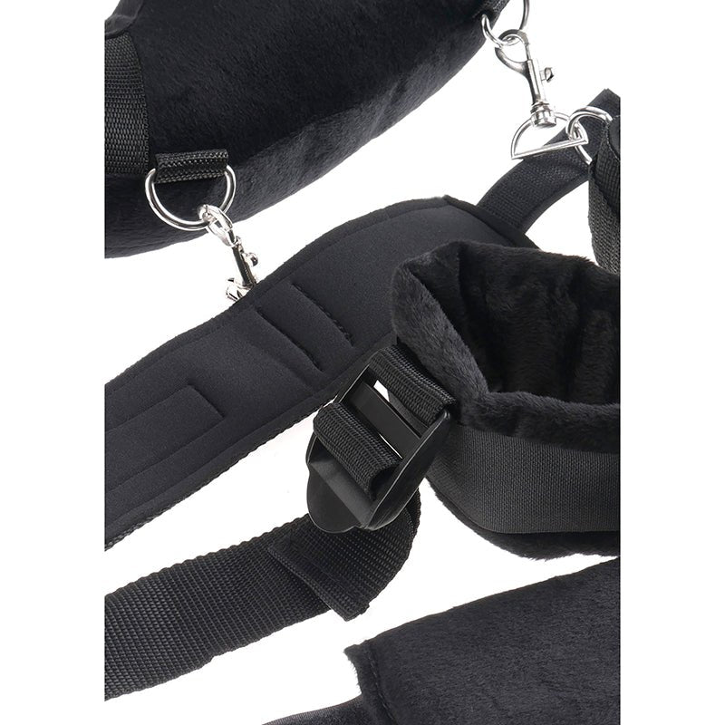 Fetish Fantasy Series Position Master With Cuffs - Restraint Set - silkandsin