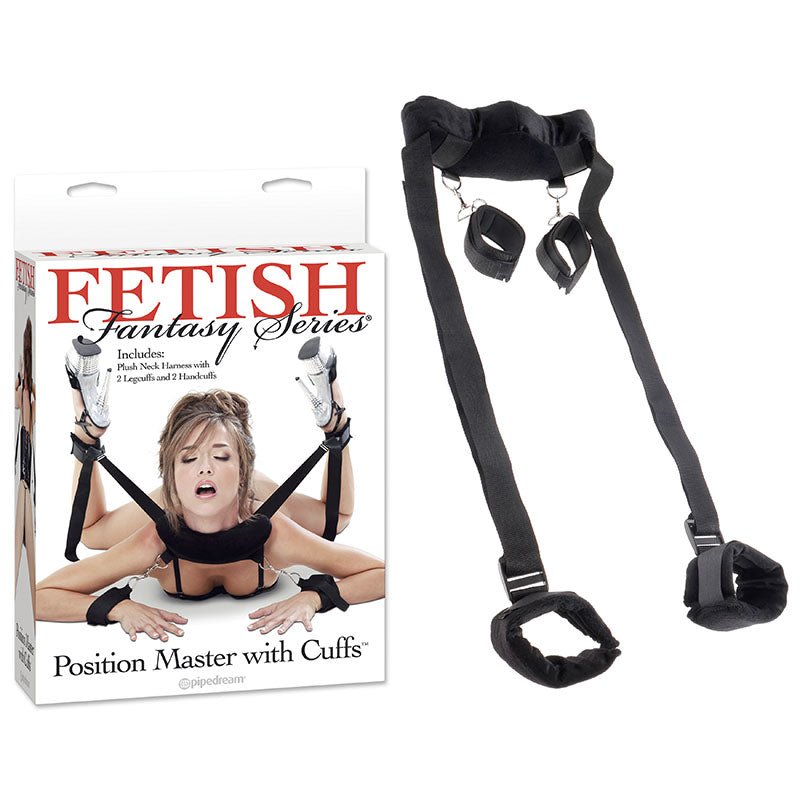 Fetish Fantasy Series Position Master With Cuffs - Restraint Set - silkandsin