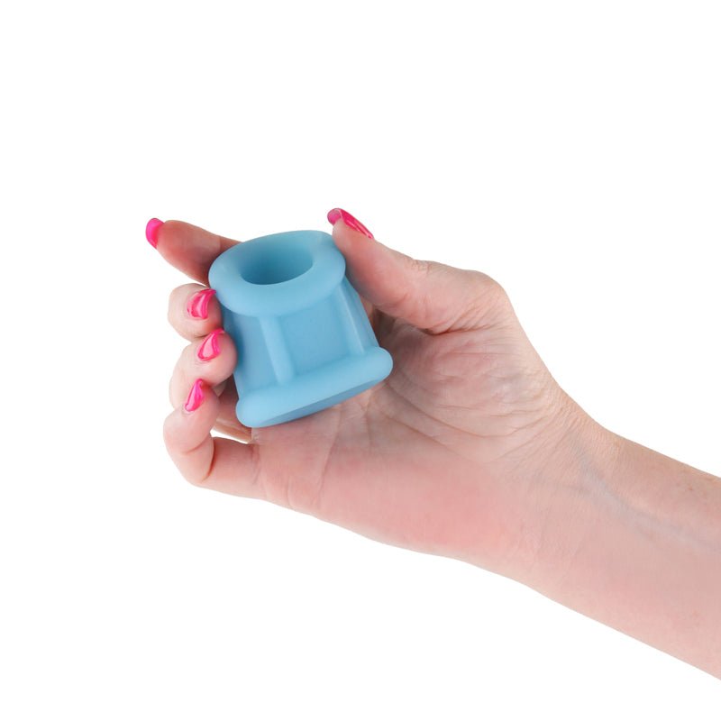 Firefly - Suave Ball Stretcher - Blue - Glow in Dark Blue Ball Stretcher - Silk and Sin