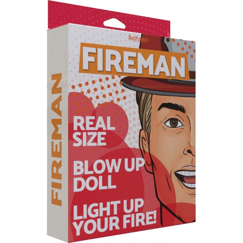 Fireman Inflatable Doll - Silk and Sin