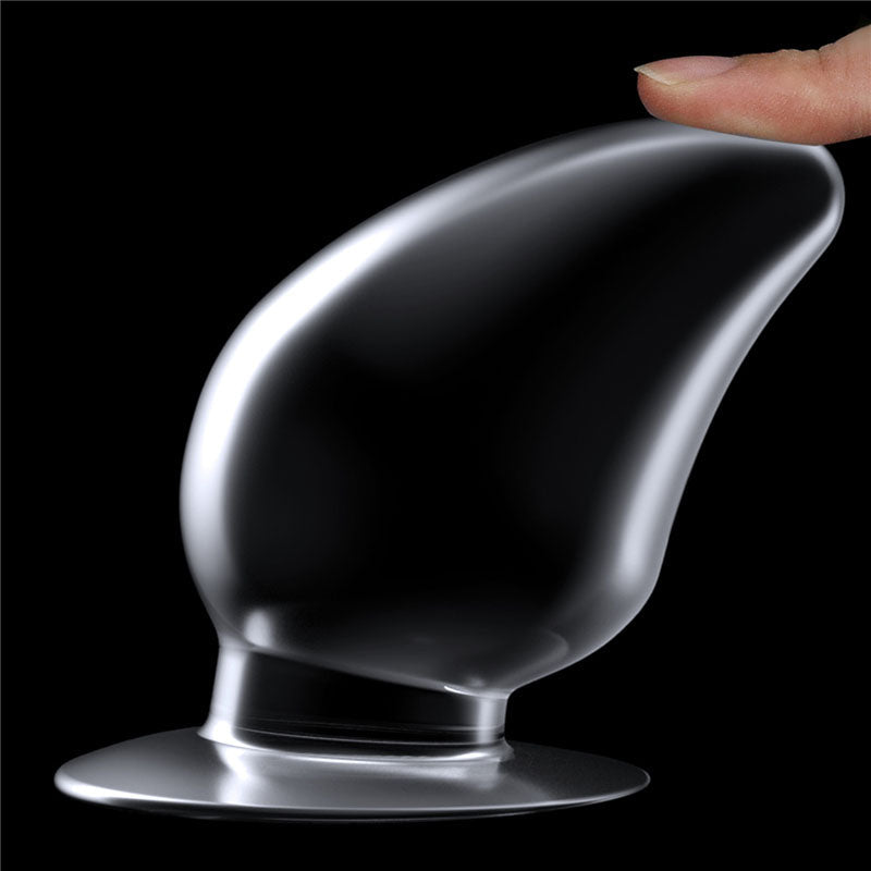Flawless Clear Anal Plug 4.5'' - Clear 11.5 cm Butt Plug - Silk and Sin