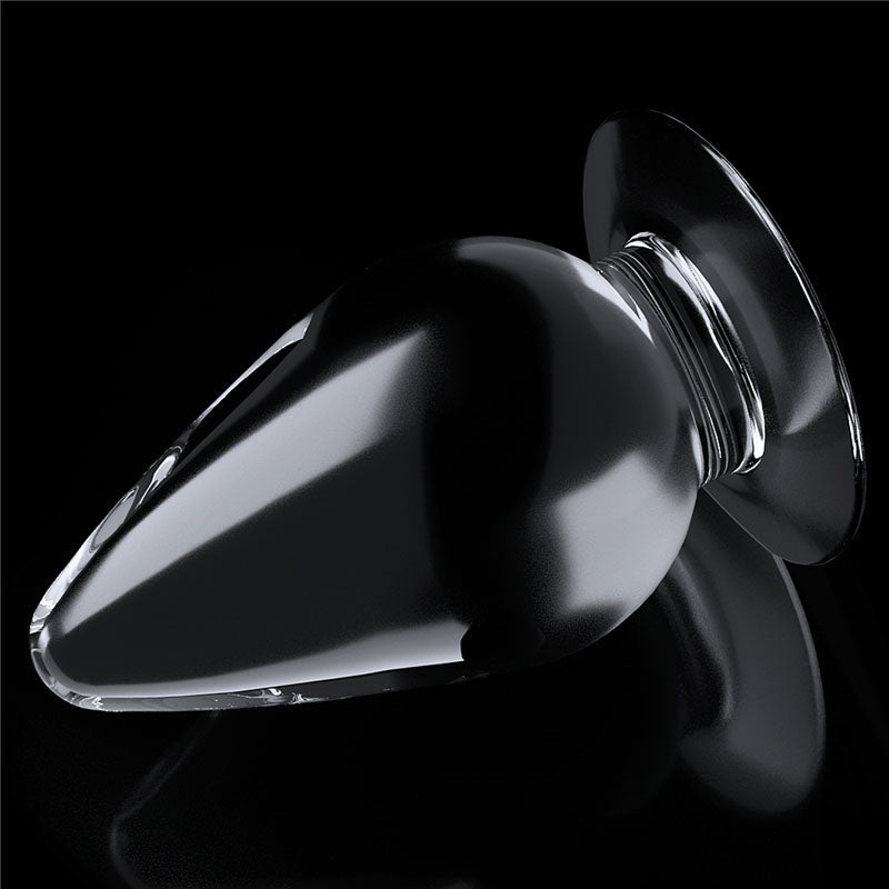 Flawless Clear Anal Plug 4.5'' - Clear 11.5 cm Butt Plug - Silk and Sin