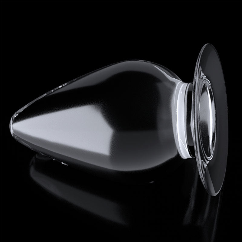 Flawless Clear Anal Plug 4.5'' - Clear 11.5 cm Butt Plug - Silk and Sin