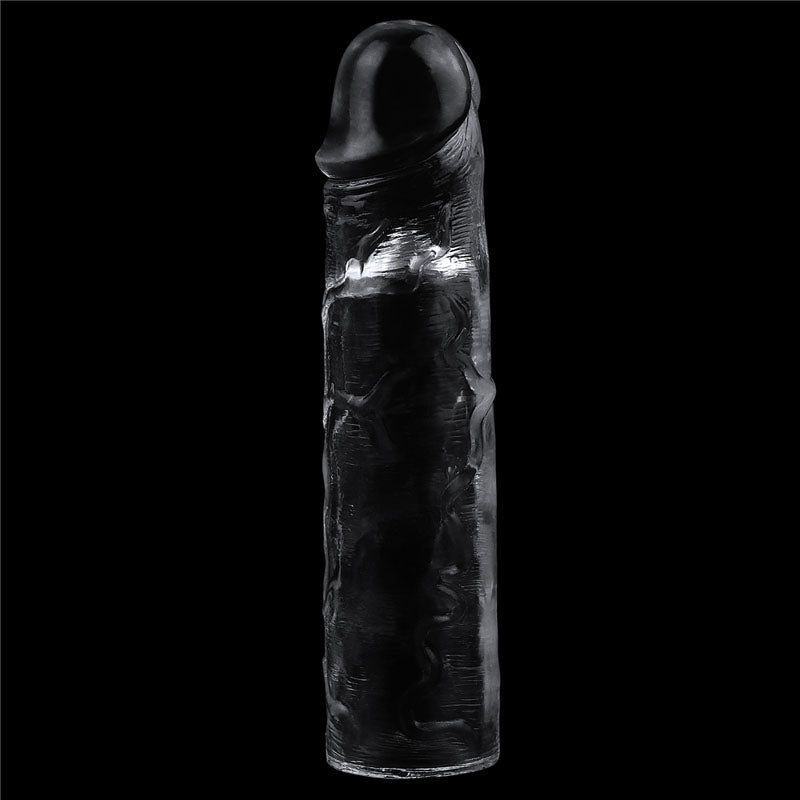 Flawless Clear Penis Sleeve 2'' - Clear 5 cm Penis Extender Sleeve - Silk and Sin
