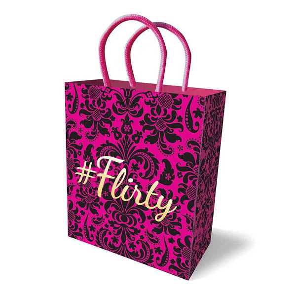 FLIRTY Gift Bag - Novelty Gift Bag - Silk and Sin