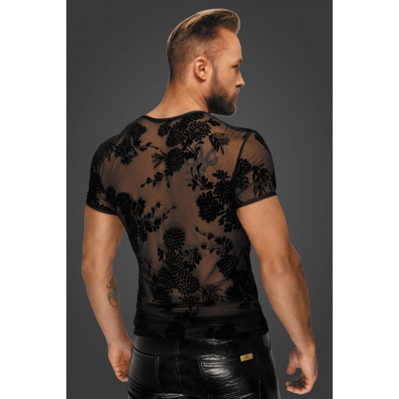 Flock Embroidery T-Shirt - Silk and Sin