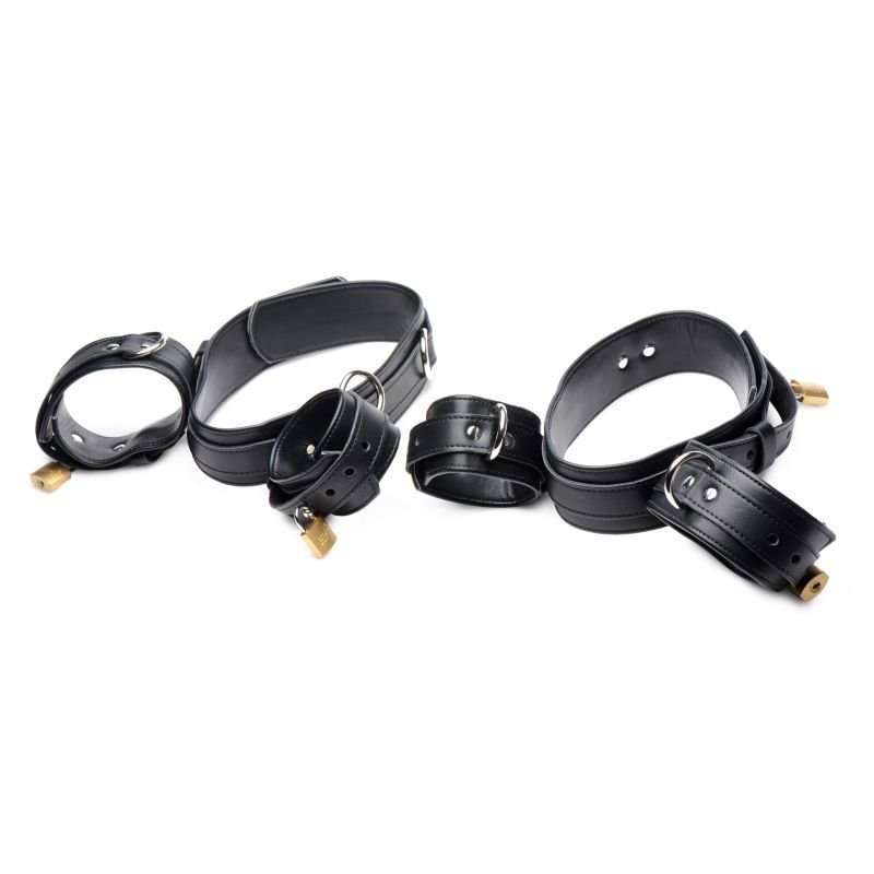 Frog Tie Restraint Set Black - Silk and Sin