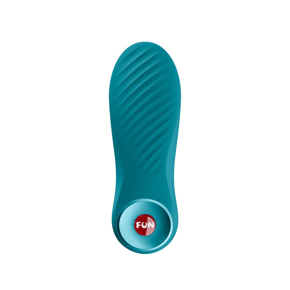 Fun Factory BIJOU Aquamarine - Aquamarine USB-C Rechargeable Stimulator - Silk and Sin