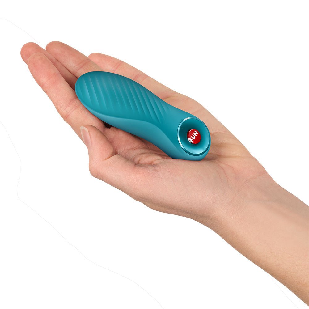 Fun Factory BIJOU Aquamarine - Aquamarine USB-C Rechargeable Stimulator - Silk and Sin