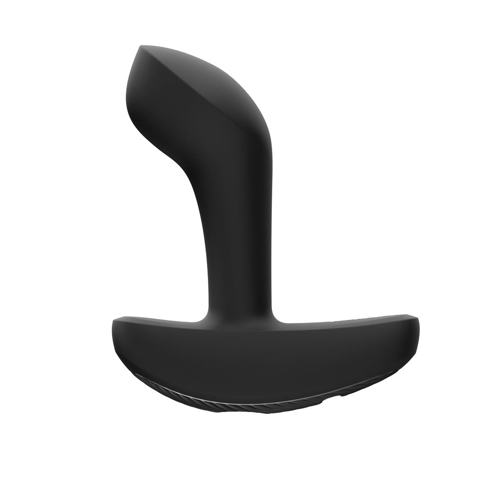 Fun Factory BOOTY VIBE Black - Black 9.7 cm USB-C Rechargeable Vibrating Anal Plug - Silk and Sin
