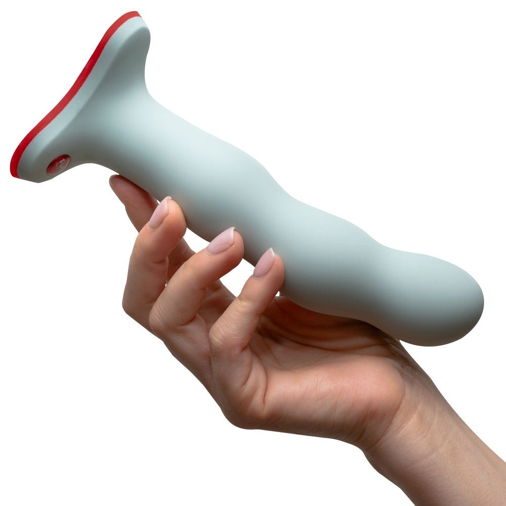 Fun Factory BOUNCER sage green - Sage Green 18.5 cm Dildo - Silk and Sin