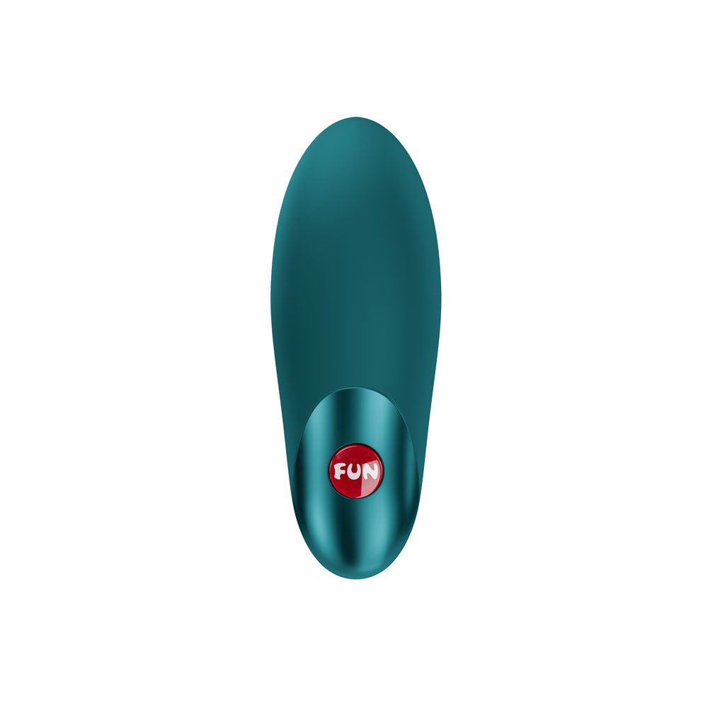 Fun Factory CHARME Bottle Green - Bottle Green USB-C Rechargeable Stimulator - Silk and Sin