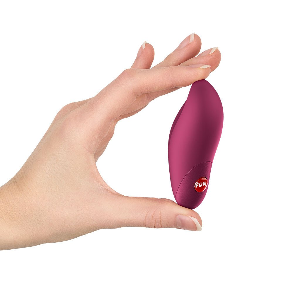 Fun Factory CHARME Wine Red - Wine Red USB-C Rechargeable Stimulator - Silk and Sin