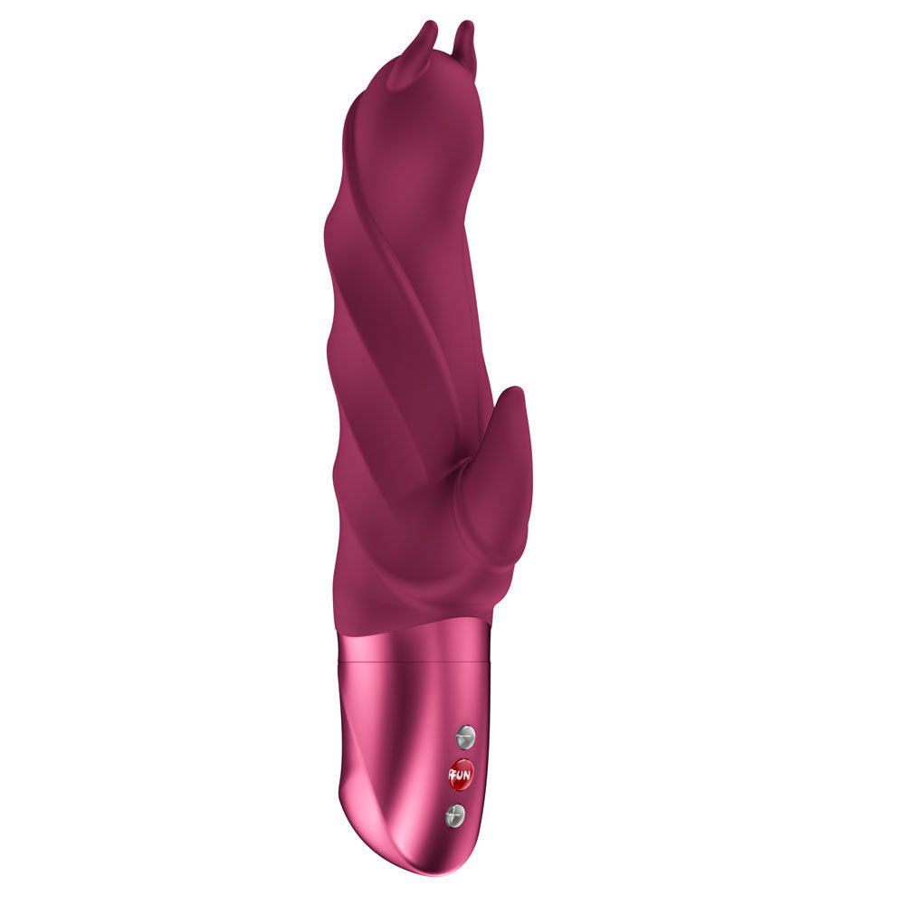 Fun Factory DARLING DEVIL Wine Red - Wine Red 20 cm Vibrator - Silk and Sin