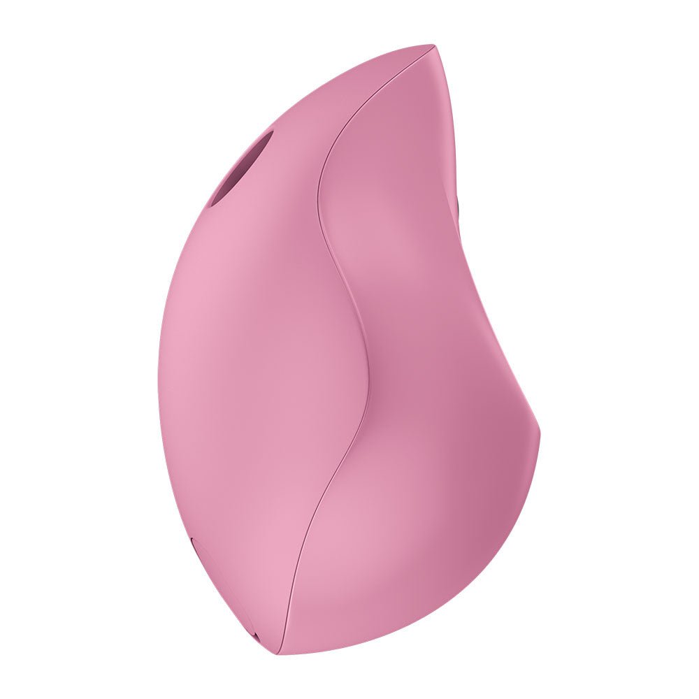 Fun Factory DELICIA Rose - Rose Pink USB Rechargeable Air Pulse Stimulator - Silk and Sin