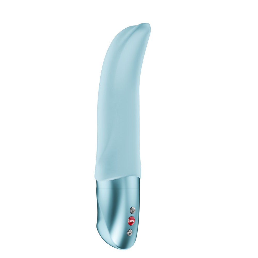 Fun Factory DIVA DOLPHIN Ice Blue - Ice Blue 19.1 cm Vibrator - Silk and Sin
