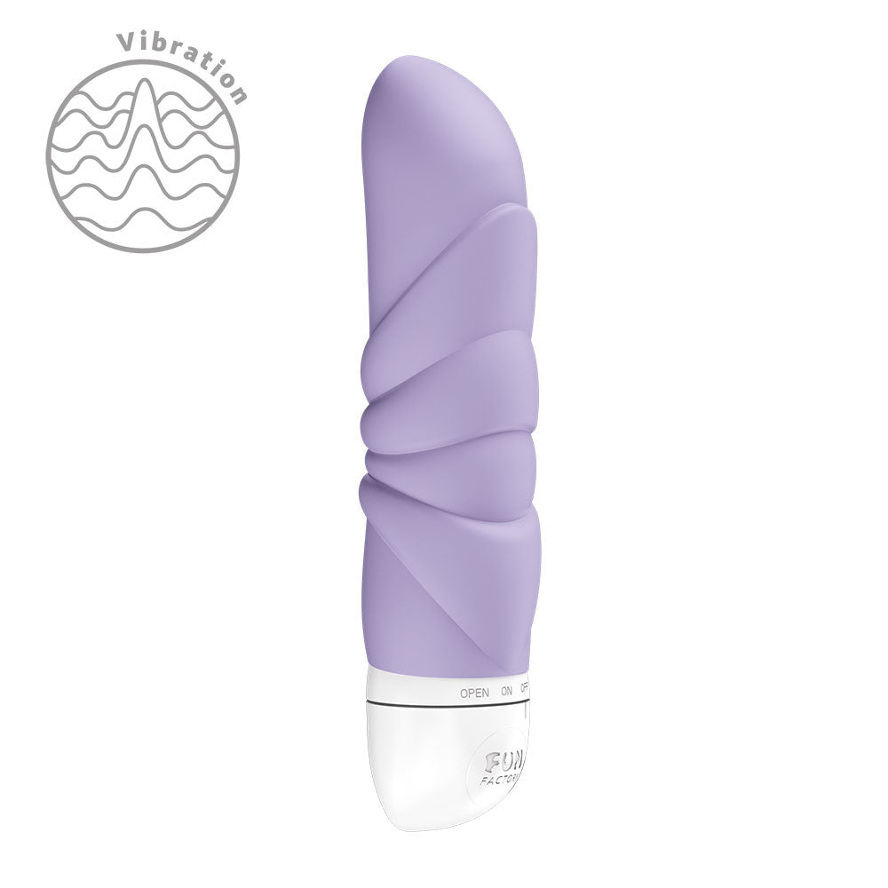 Fun Factory JAM Purple - Purple 12.2 cm Vibrator - Silk and Sin