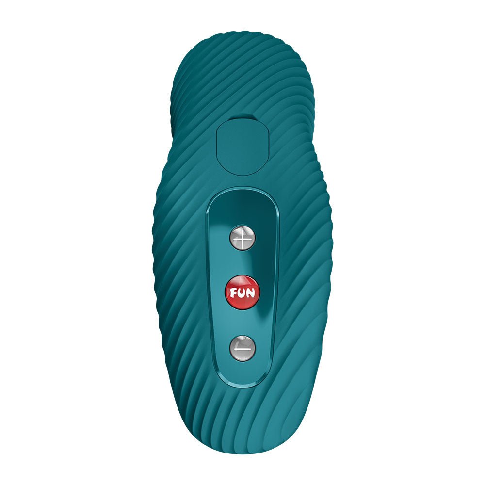 Fun Factory LAYA III Bottle Green - Bottle Green USB-C Rechargeable Stimulator - Silk and Sin