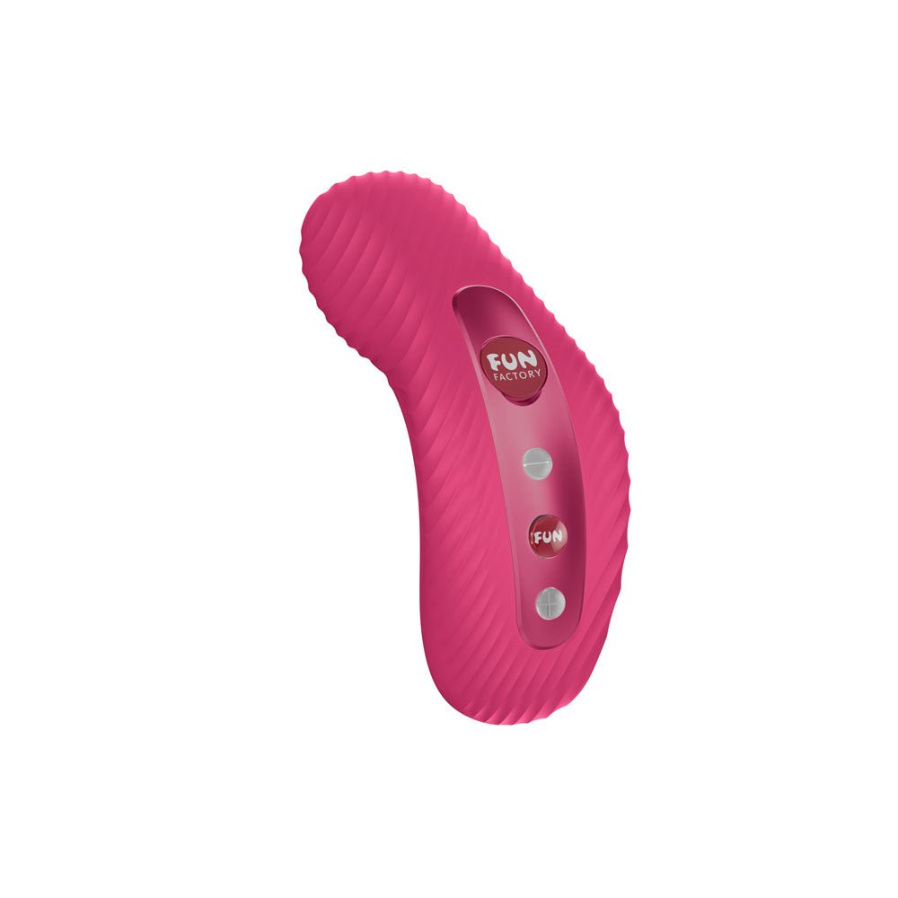 Fun Factory LAYA III Raspberry - Raspberry USB-C Rechargeable Stimulator - Silk and Sin