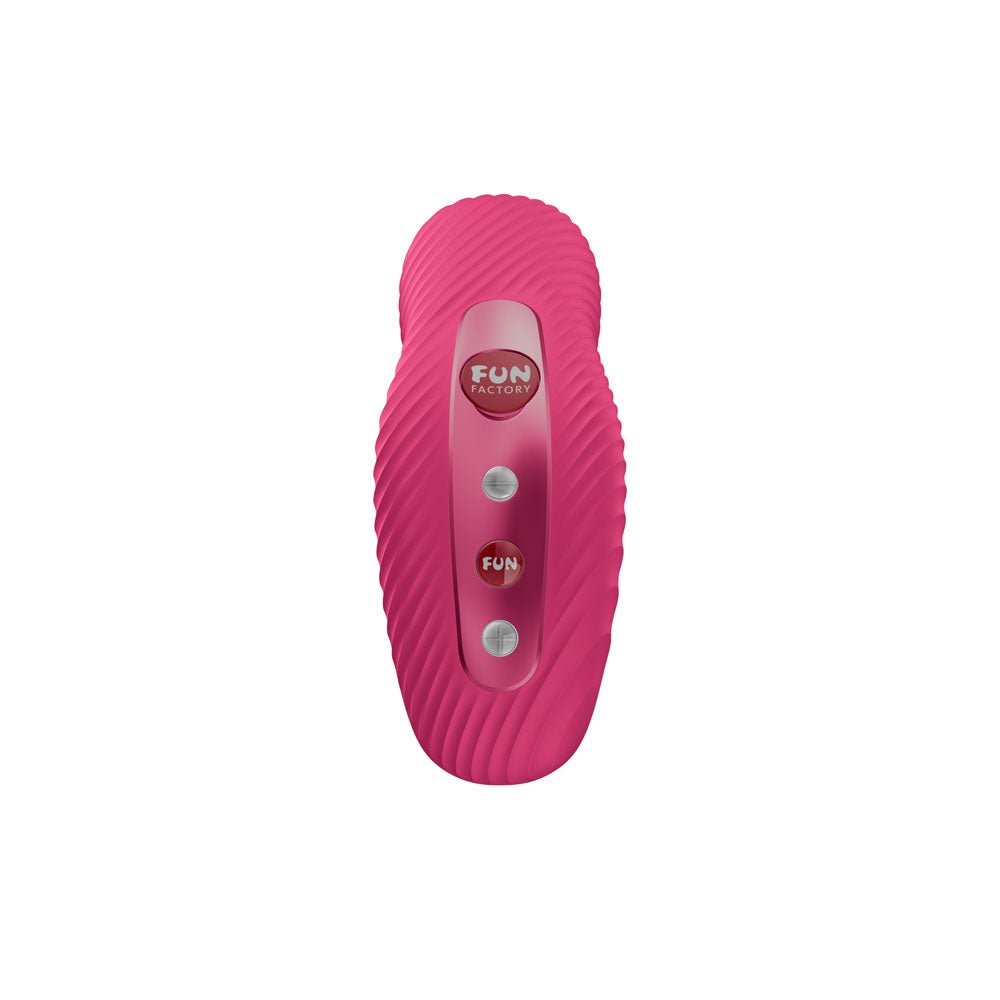 Fun Factory LAYA III Raspberry - Raspberry USB-C Rechargeable Stimulator - Silk and Sin