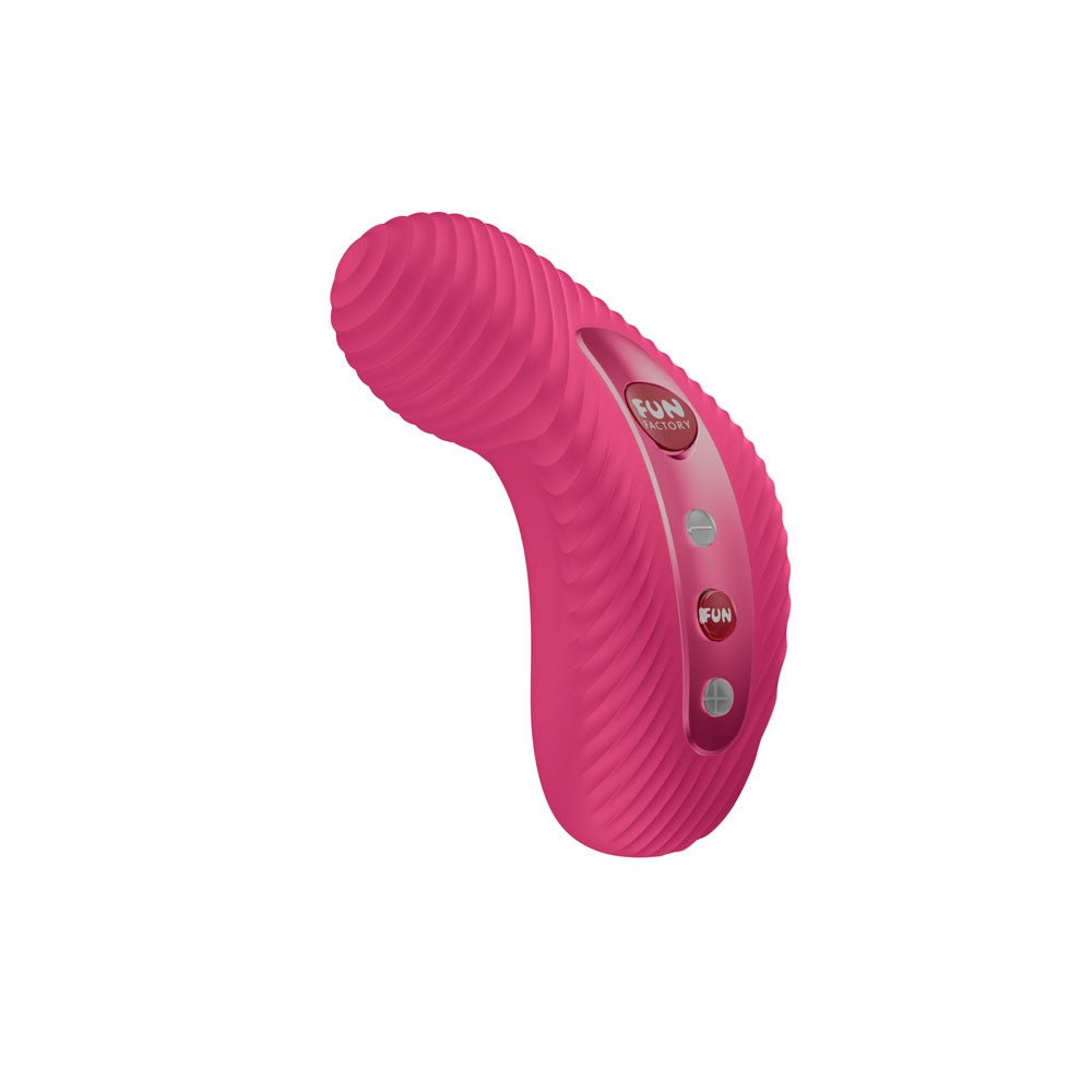 Fun Factory LAYA III Raspberry - Raspberry USB-C Rechargeable Stimulator - Silk and Sin