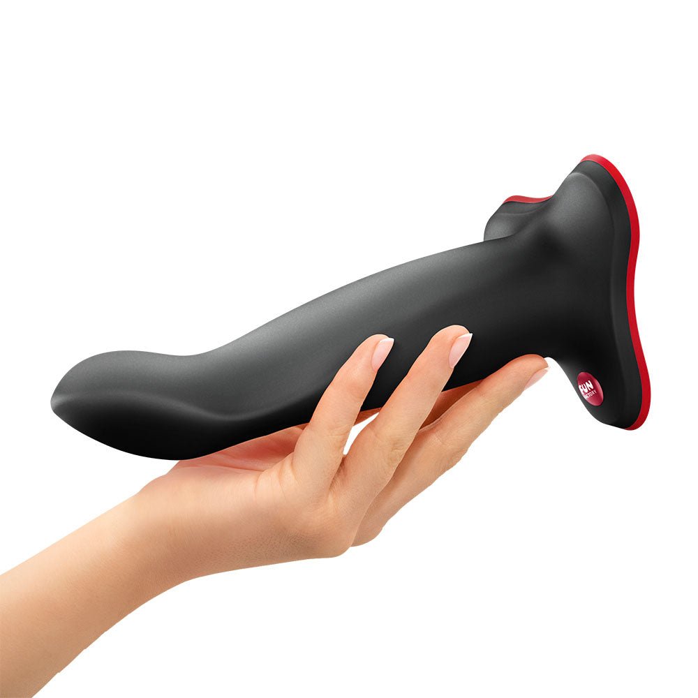 Fun Factory LIMBA FLEX L Black - Black 17.8 cm Dildo - Silk and Sin
