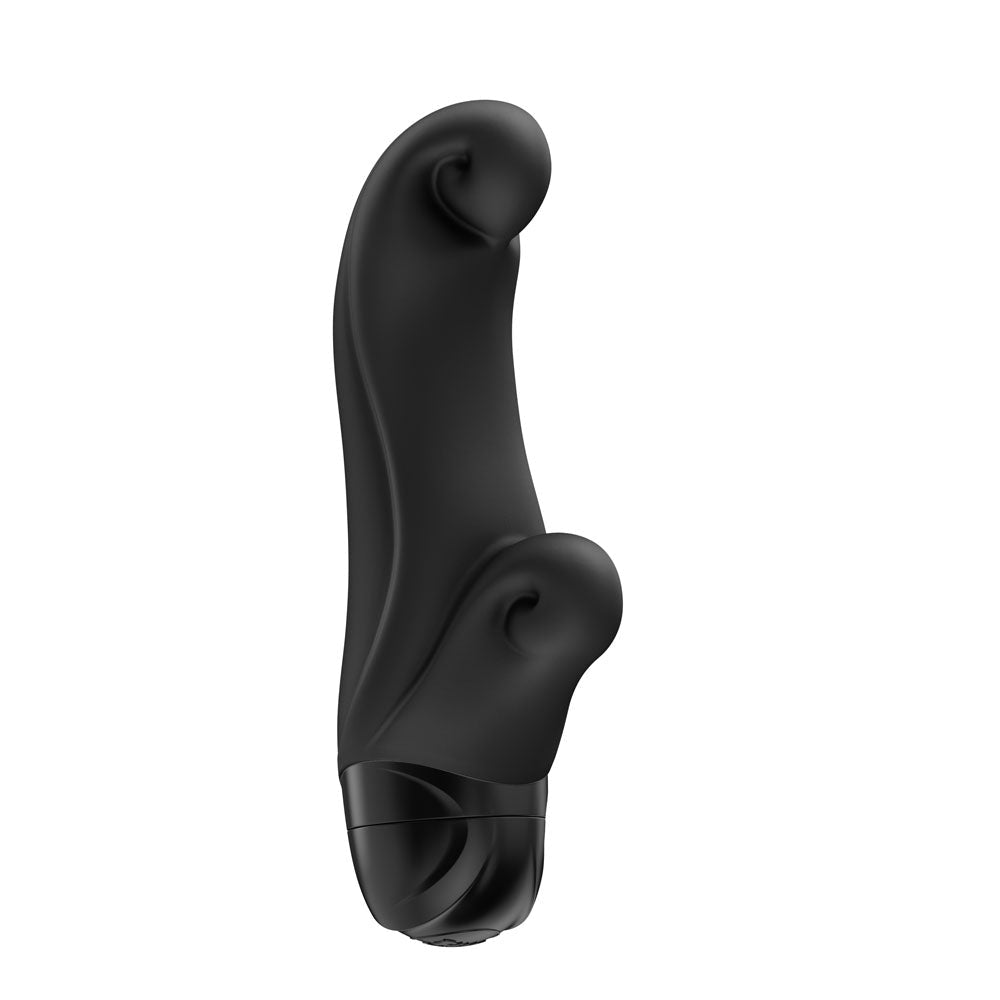 Fun Factory OCEAN Black - Black 14.5 cm Vibrator - Silk and Sin