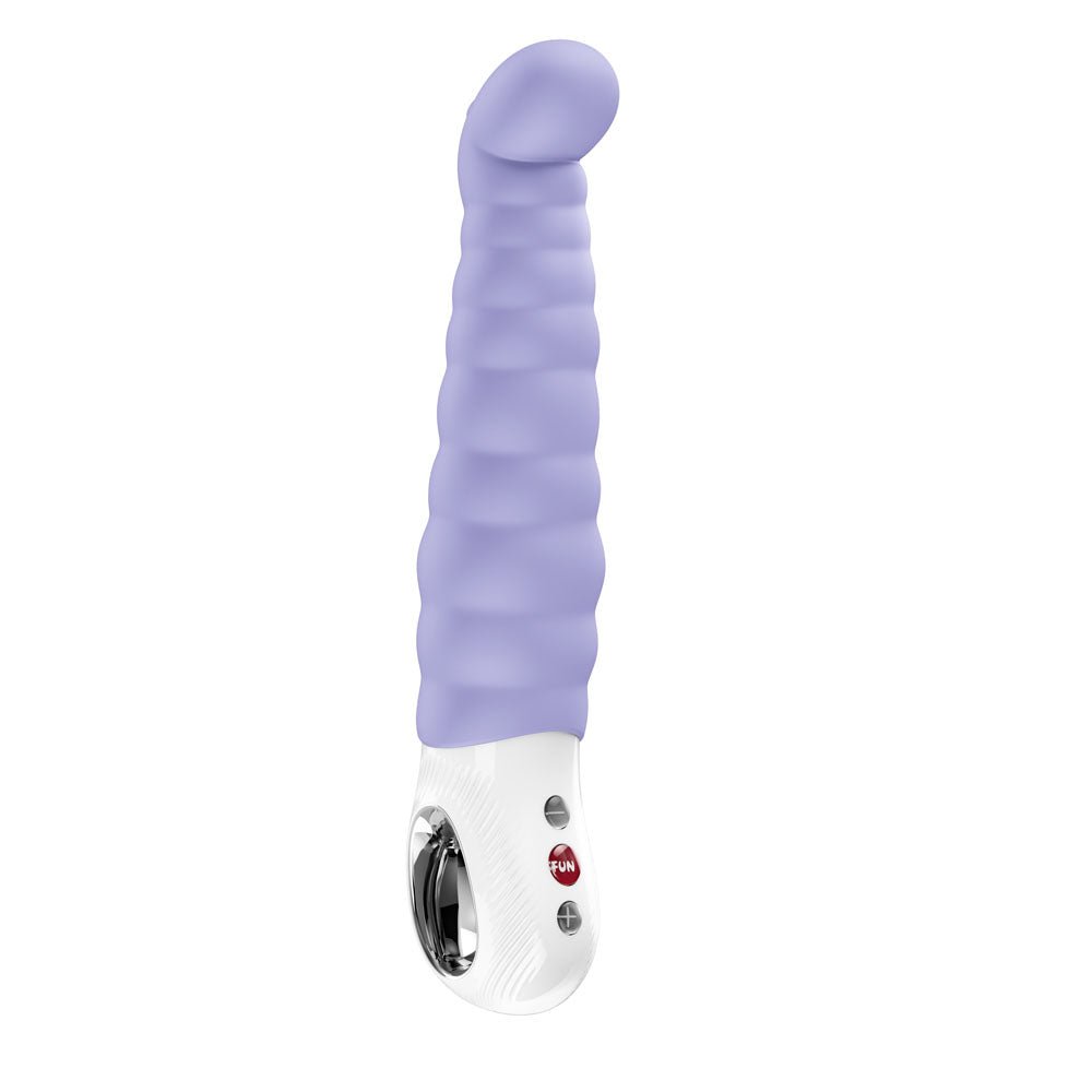 Fun Factory PATCHY PAUL Purple - Purple 23 cm USB-C Rechargeable Vibrator - Silk and Sin