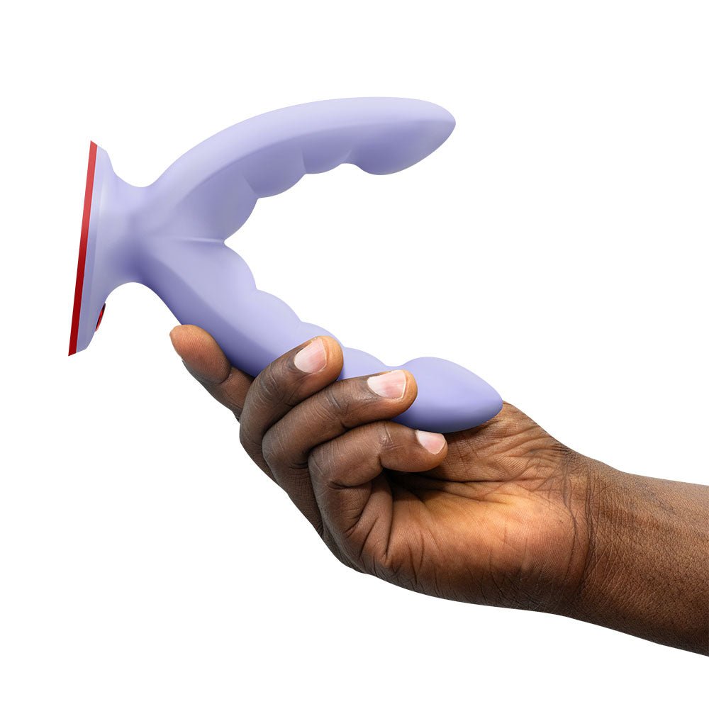 Fun Factory RYDE Purple - Purple Grinding Dildo - Silk and Sin