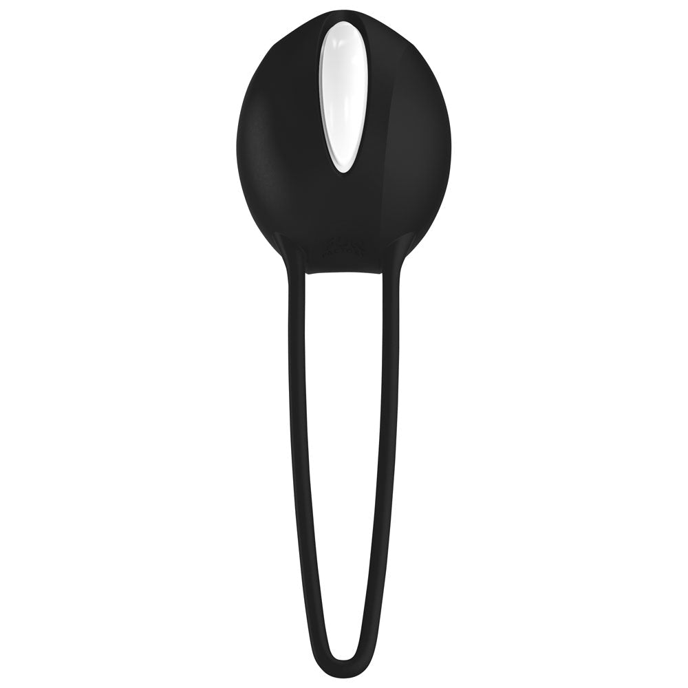 Fun Factory SMARTBALL UNO Black - Black Kegel Ball - Silk and Sin