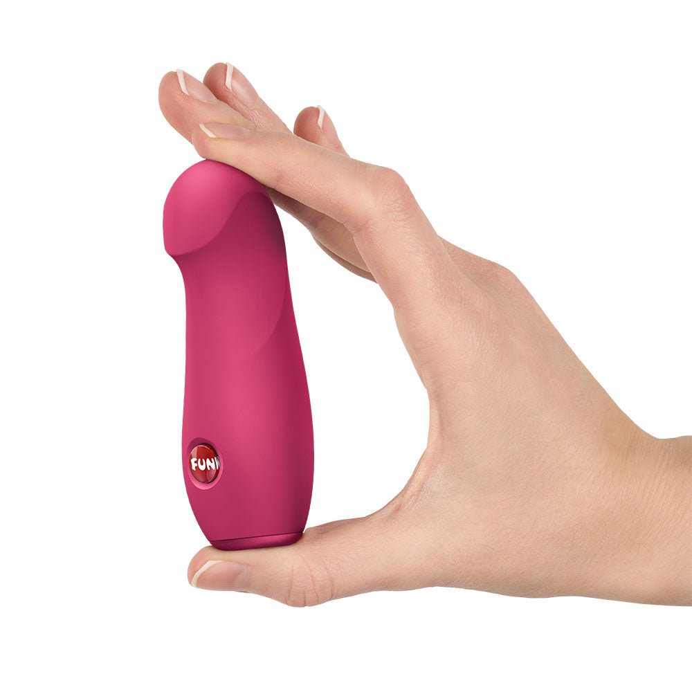 Fun Factory STELLA Raspberry - Raspberry Red Vibrating Bullet - Silk and Sin