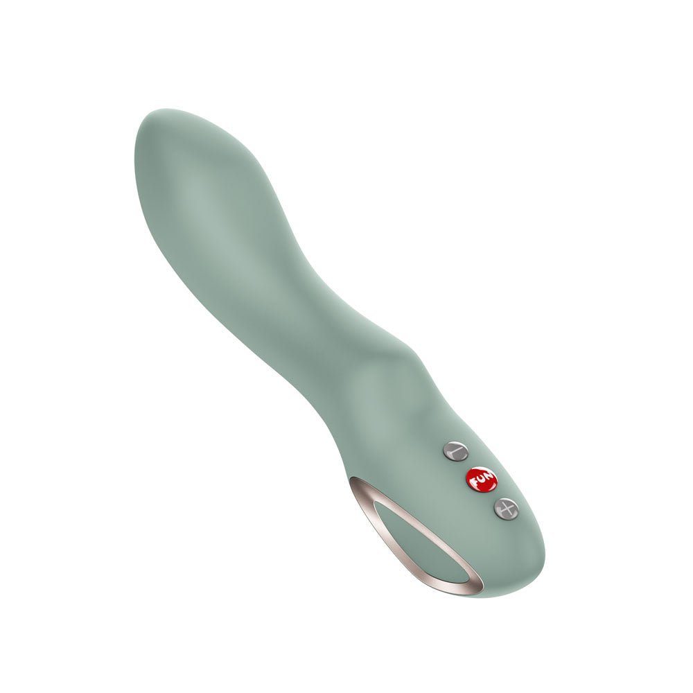 Fun Factory STRONIC DIVE - Green USB Rechargeable Thrusting Vibrator - Silk and Sin