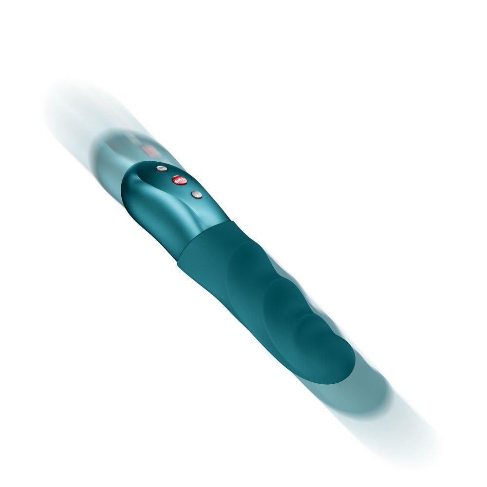 Fun Factory STRONIC PETITE - Green USB Rechargeable Thrusting Vibrator - Silk and Sin