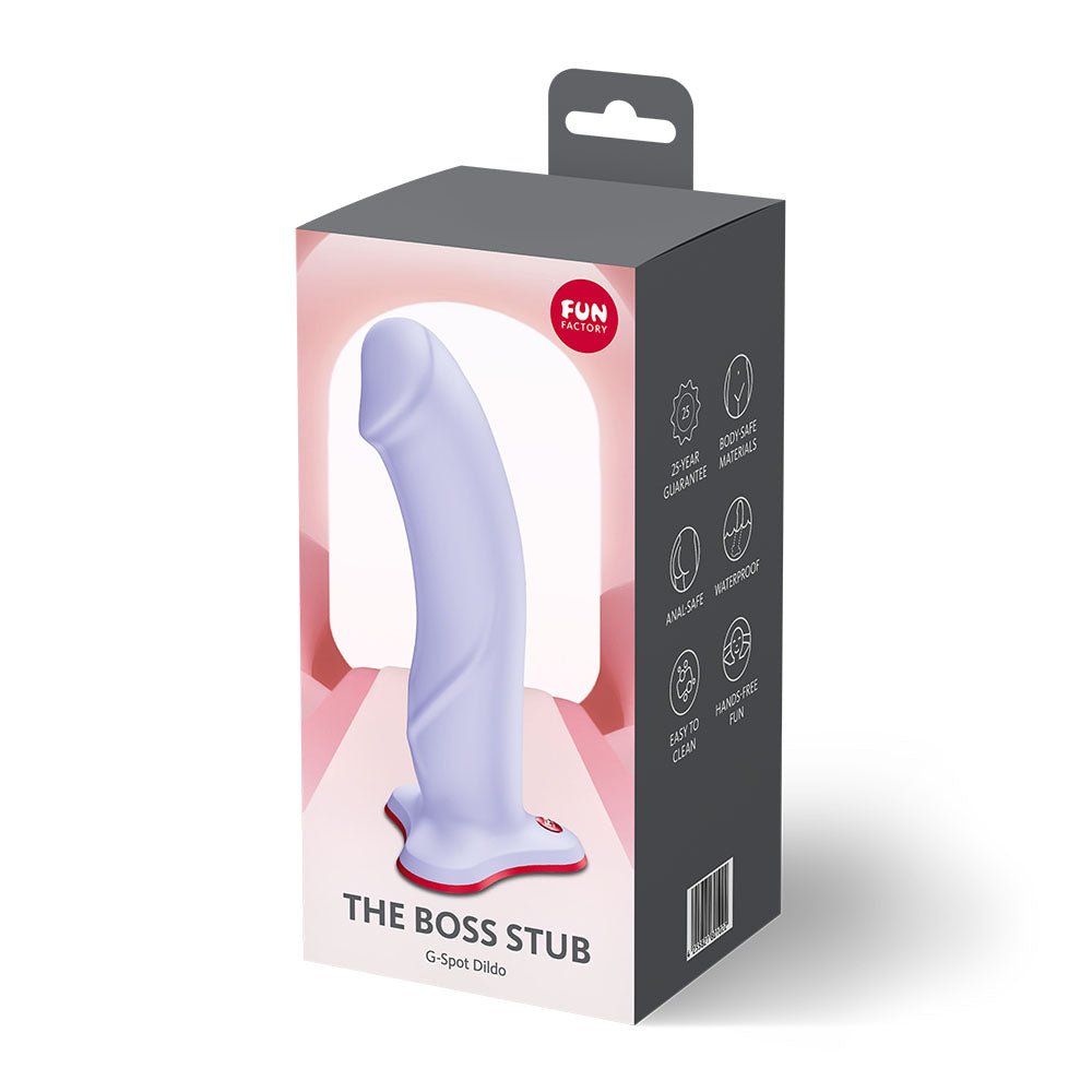 Fun Factory THE BOSS STUB Purple - Purple 17.8 cm Dildo - Silk and Sin